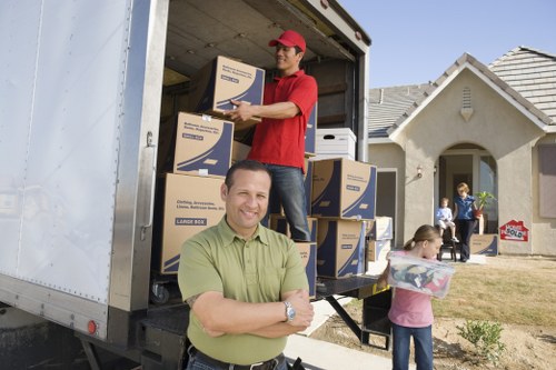 Man and van service helping with a local move in Edgware