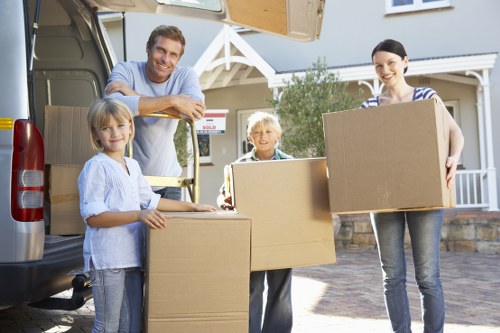 Small business relocation using a man and van in Edgware