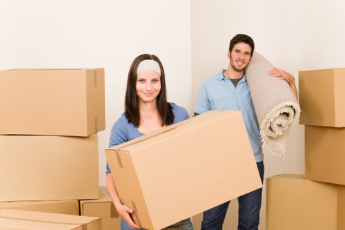 Packed student boxes and luggage stored safely in Edgware